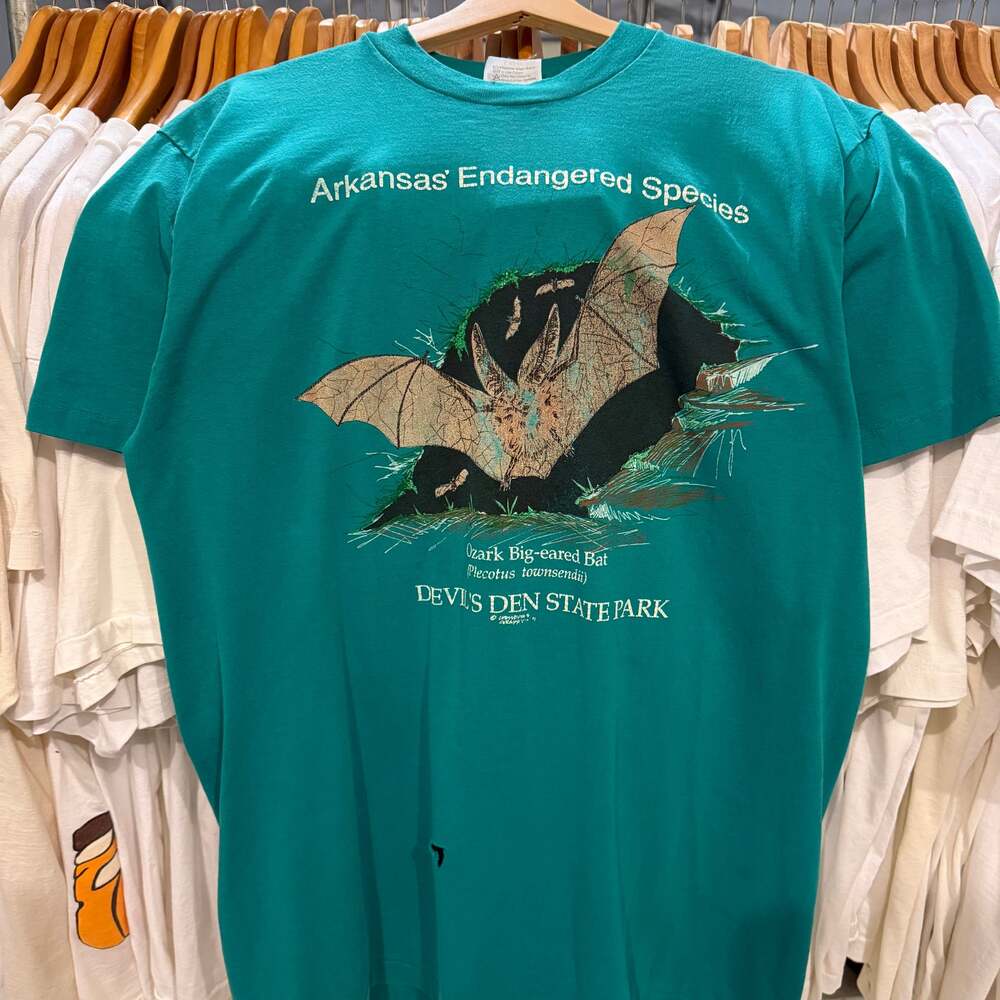Vintage Royal Cave Bats All Over Print T-Shirt
